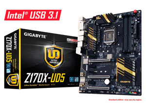 Gigabyte GA-Z170X-UD5 Motherboard LGA 1151