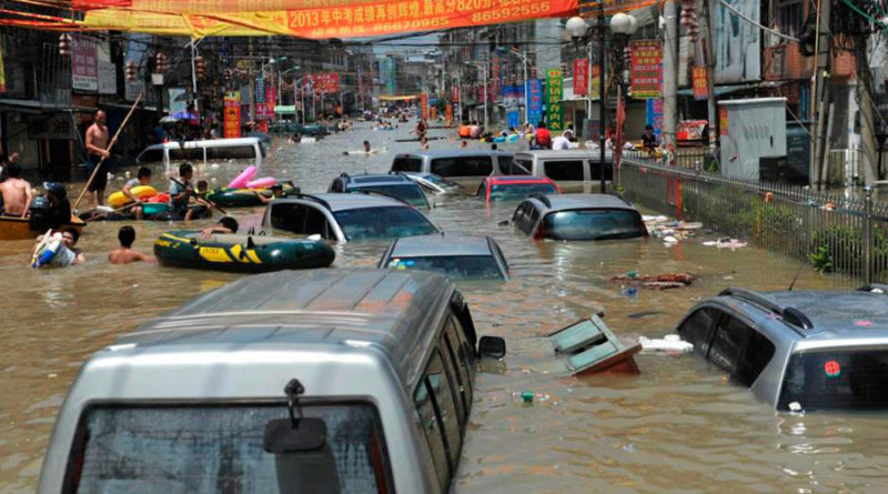 Inundaciones en China golpean a instalaciones de minería Bitcoin