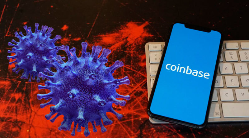 Coinbase lanza plan para enfrentar al coronavirus