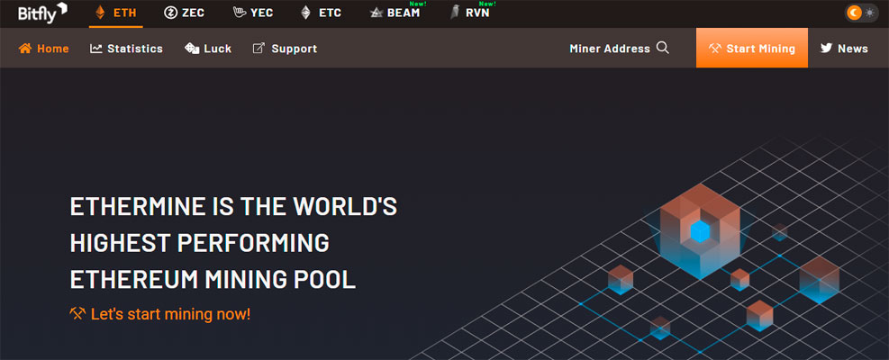 Los mejores pools para minería Ethereum