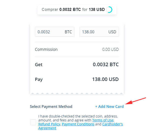 Cómo comprar Bitcoin con tarjeta de crédito fácil y rápido