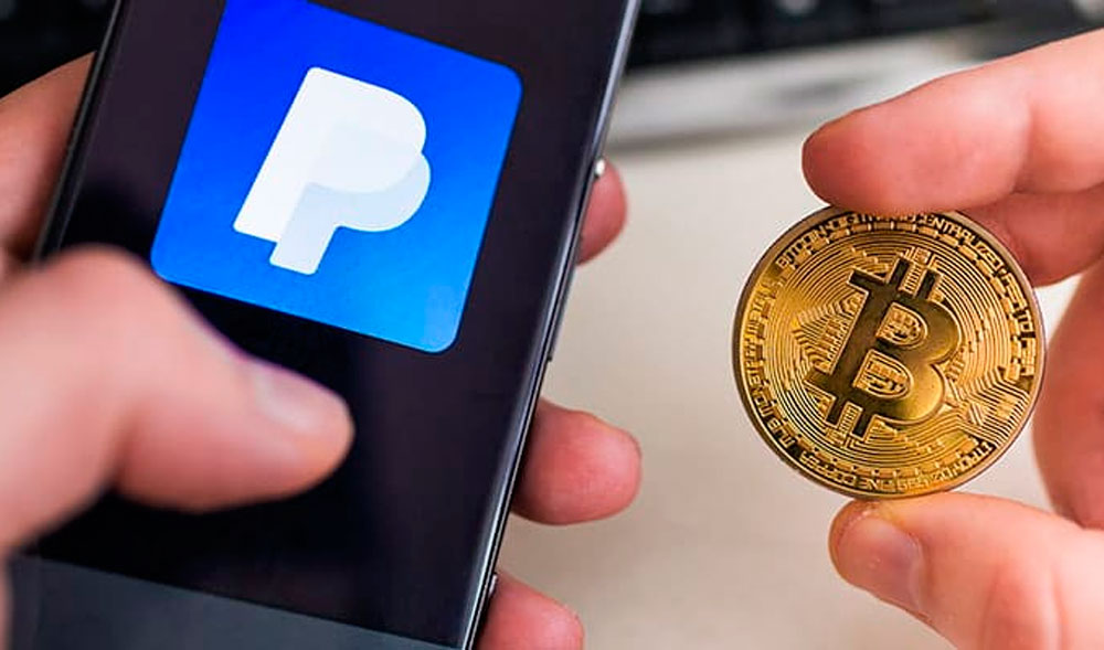 PayPal permitirá a sus clientes retirar criptomonedas