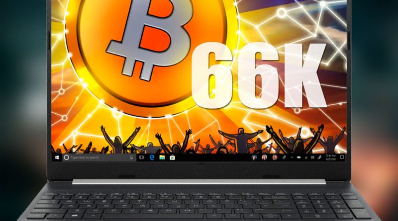 El Bitcoin supera los 66.000 dólares, su máximo histórico