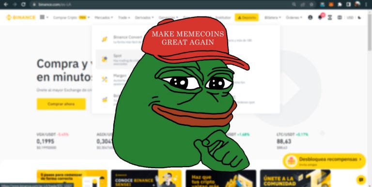 Cómo comprar Pepecoin (PEPE) en Binance